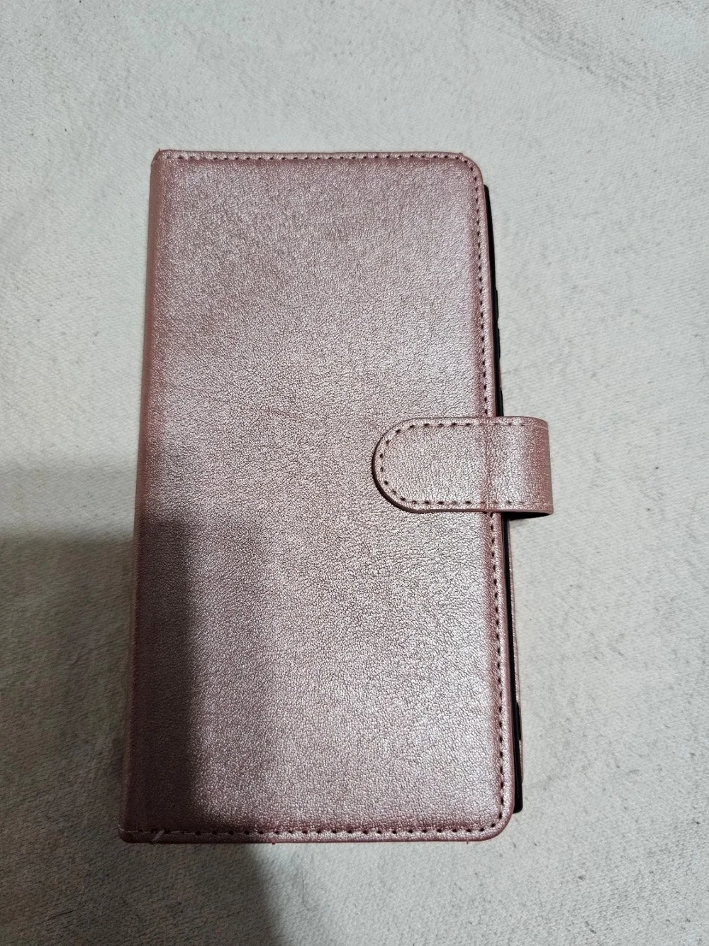 Rose Gold Wallet Style Phone Case for Samsung Galaxy S23 Ultra